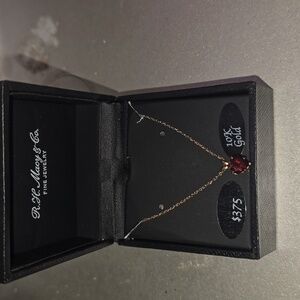 Brand new bridge gemstones grant 10k necklace